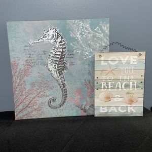 Sea themed decoration